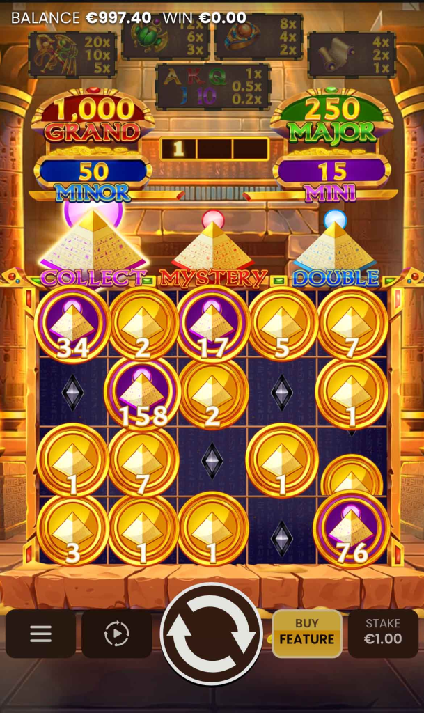 3 Pyramids of Gold Demo