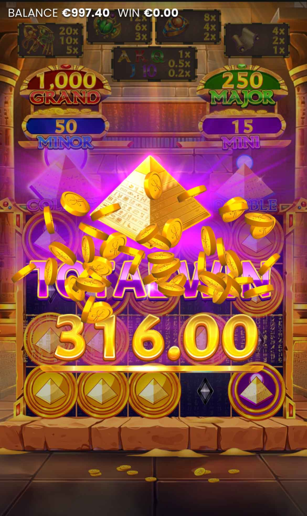 3 Pyramids of Gold Aplicación